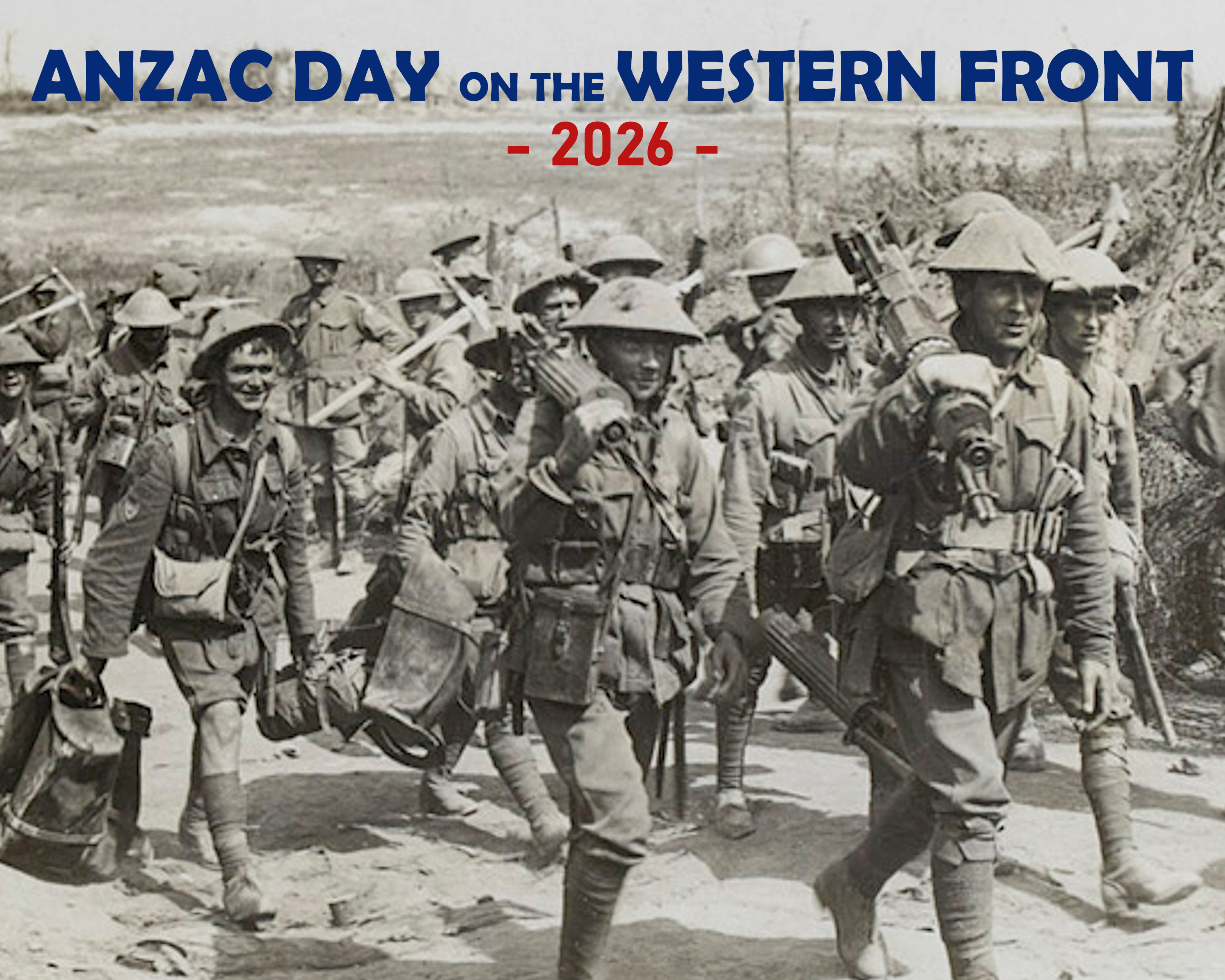 Anzac Day on the Western Front (18-25 April 2026)