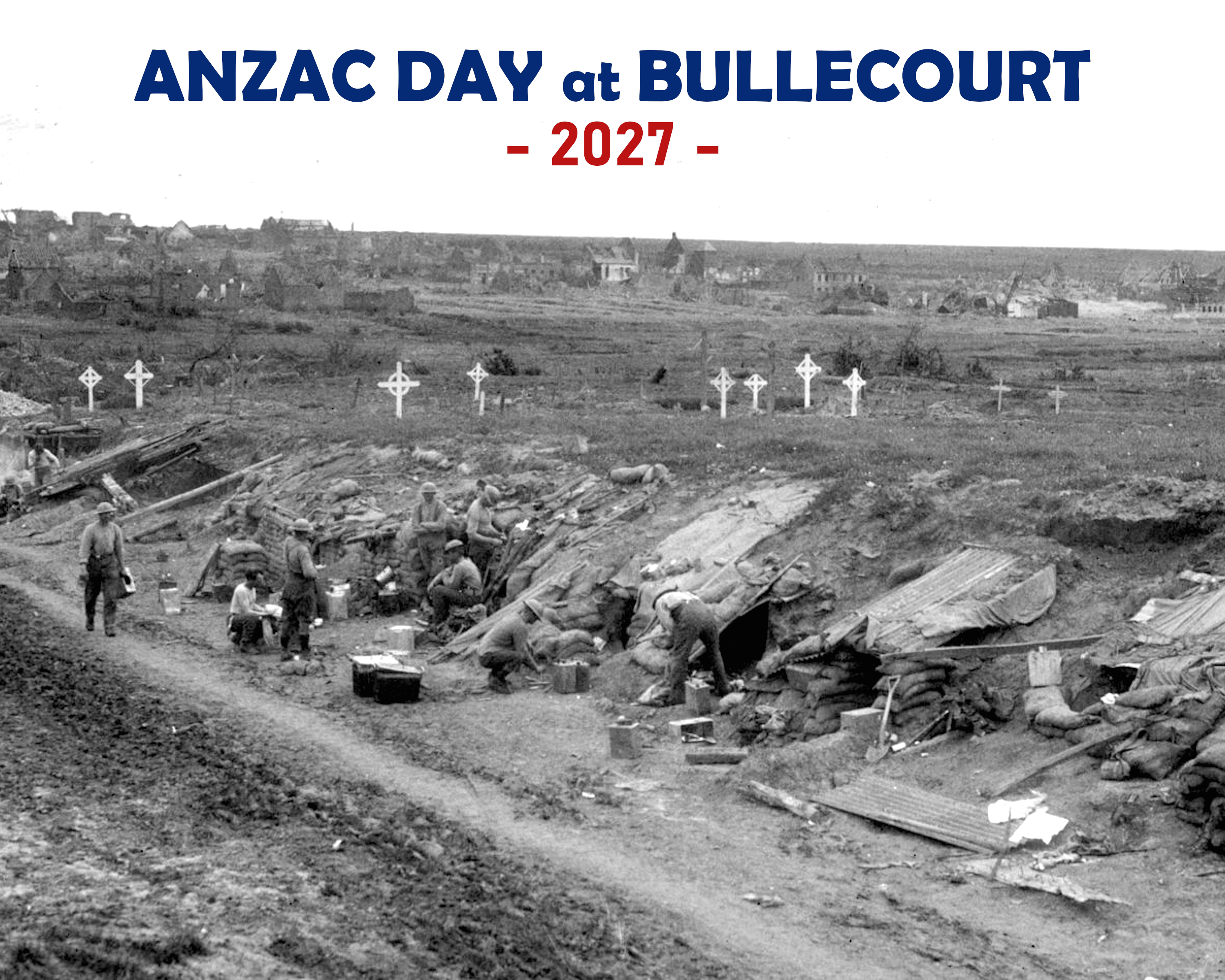Anzac Day 'Afternoon Service', Bullecourt (25 April 2027)